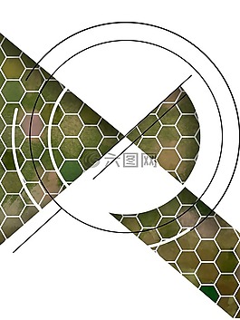 設(shè)計,抽象,綠色