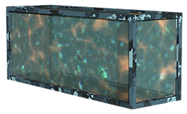 水族馆,坦克,老