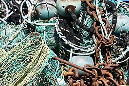捕魚業(yè),海港氛圍,繩