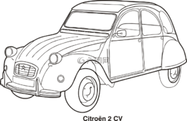 車,汽車輪廓,汽車