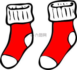 袜子,红色,圣诞节