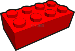 砖,玩具,建设