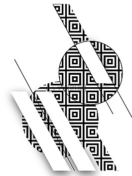 設(shè)計(jì),抽象,黑與白