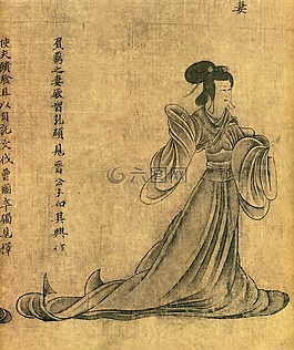 列女仁智圖,顧愷之,晉