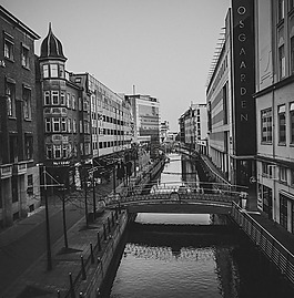 運河,水方式,鎮