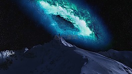 山,冷,冬天
