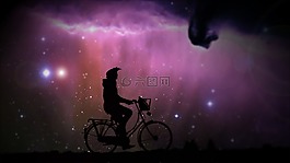 紫,自行車,騎單車的男子