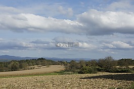 sundgau,秋季,天空