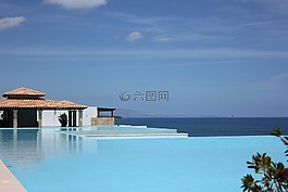 泳池,池,游泳池