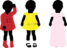 兒童,服裝,多彩