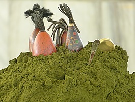 煙草田,嚼煙草,南瓜