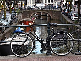 阿姆斯特丹,自行車,運河