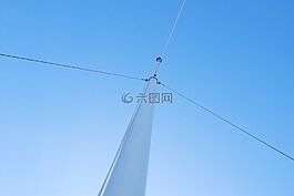 天空,蓝色,极点