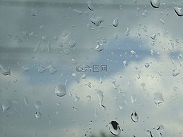 水滴,窗口,滴