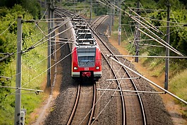 火车,铁路,的s bahn