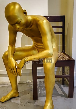 藝術(shù),雕塑,坐