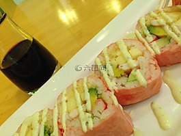 壽司,晚餐,魚