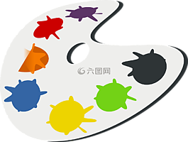 调色板,艺术,画家
