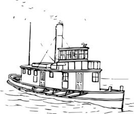 船,交通,拖轮
