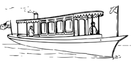 船,供電,蒸汽