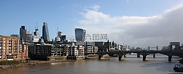 伦敦,天际线,城市