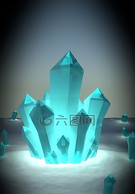 冰晶體,水晶,幻想