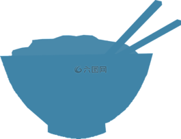 筷子,碗,水稻