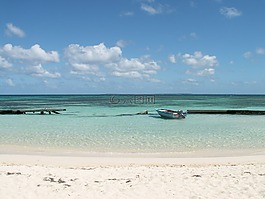 天堂,海,海灘