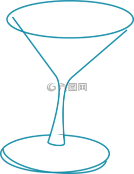 雞尾酒,玻璃,玻璃