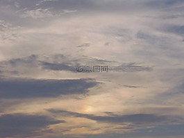天空,自然,云