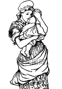 兒童,嬰兒,母親