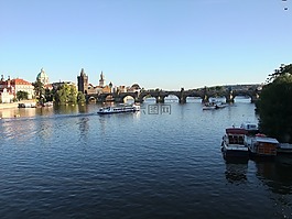 布拉格,捷克共和國(guó),查理大橋