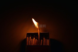 火焰,獨特的,認為
