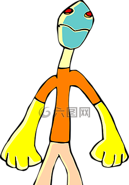 外星人,僵尸,黃色