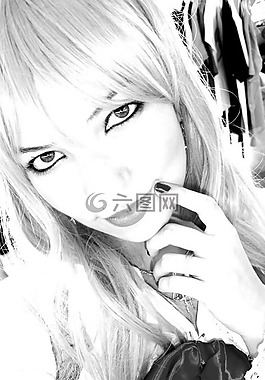 金發(fā)女郎,眼睛,構(gòu)成