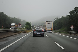 驾驶学校,驾驶一辆车,街道