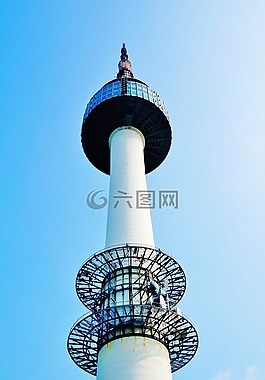 韩国,汉城,towerm高