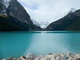 路易斯湖,加拿大,湖