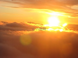太陽,云,天空