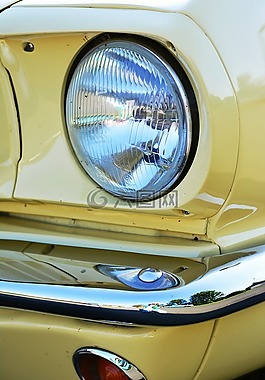 聚光燈,oldtimer,汽車