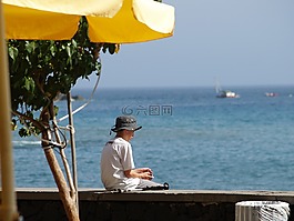 暑假,假日海灘,西班牙