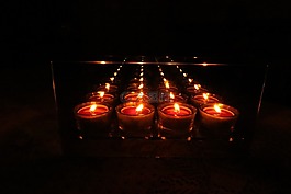 蠟燭,裝飾,燭火