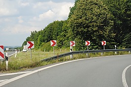 kurv,高速公路出口,注意