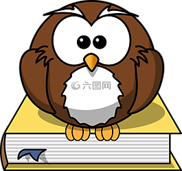 貓頭鷹,書,動物
