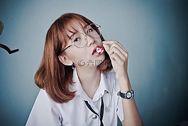 櫻桃,吻,性感