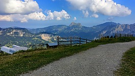 山,高山,景觀