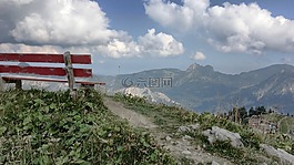 山,高山,景觀