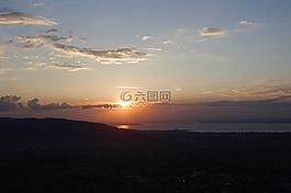 太陽,湖,心情