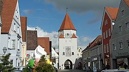 aichach,城市,巴伐利亚
