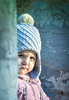 女孩,嬰兒,肖像